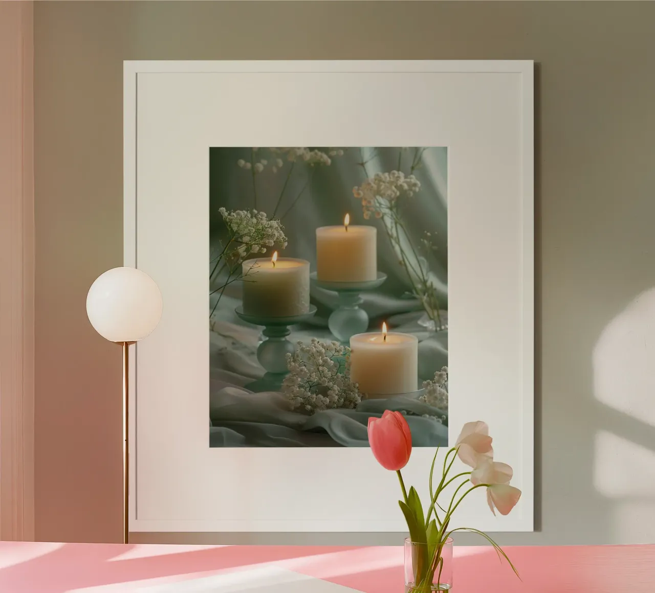 Riverbero di menta carta hahnemühle da PhotoVibe Decor