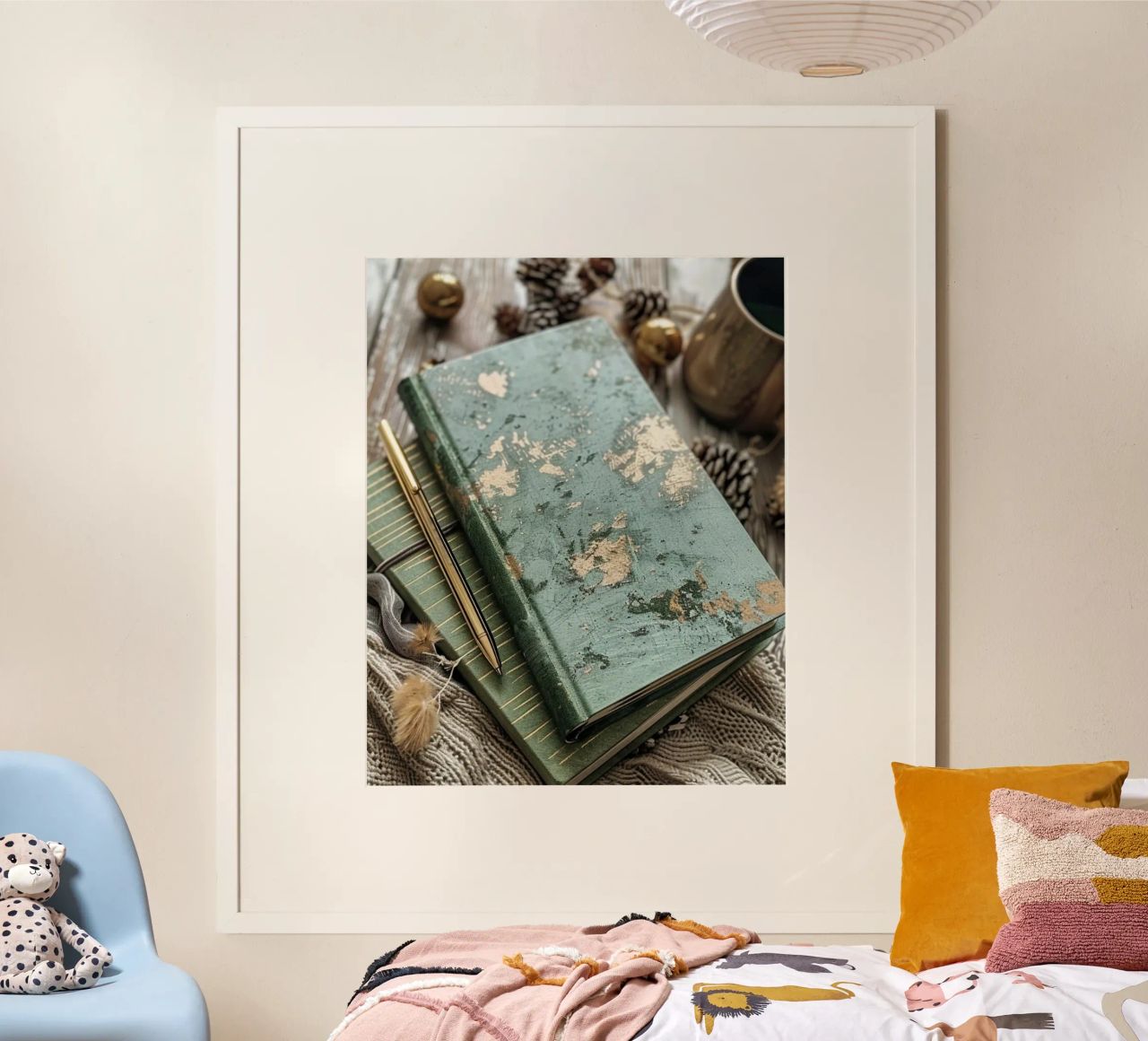 Rêverie à la menthe poster de PhotoVibe Decor