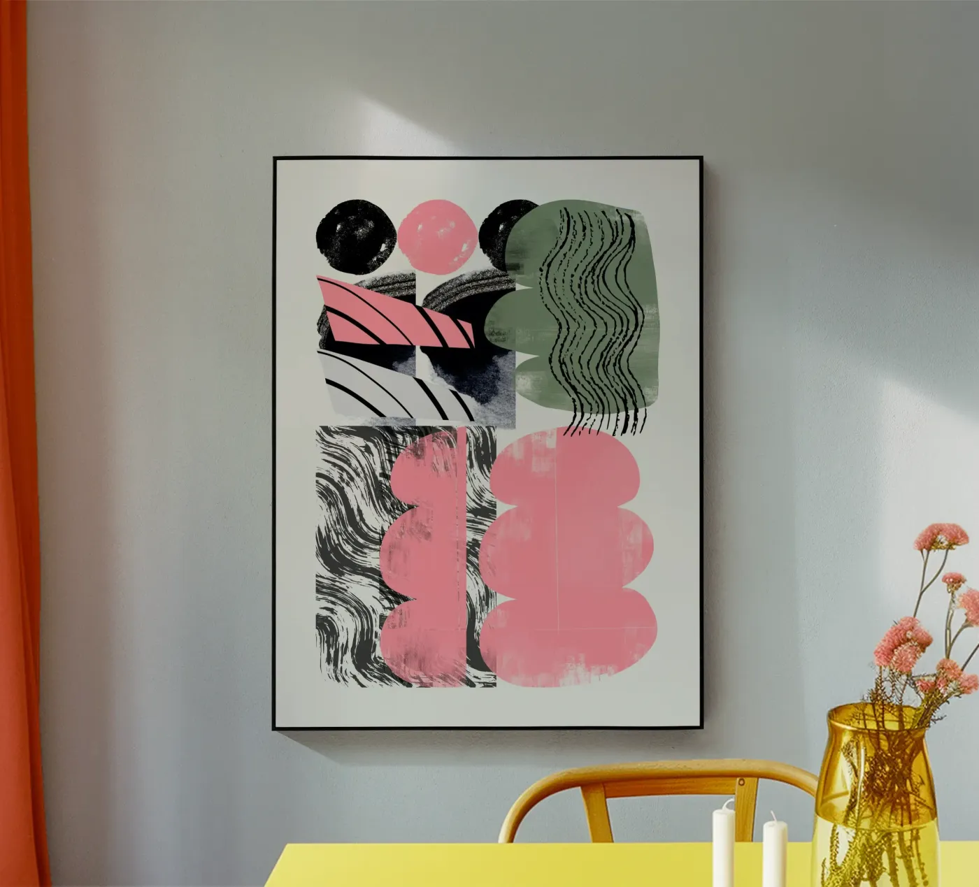 Collage di forme 02 plexiglass da Little Dean