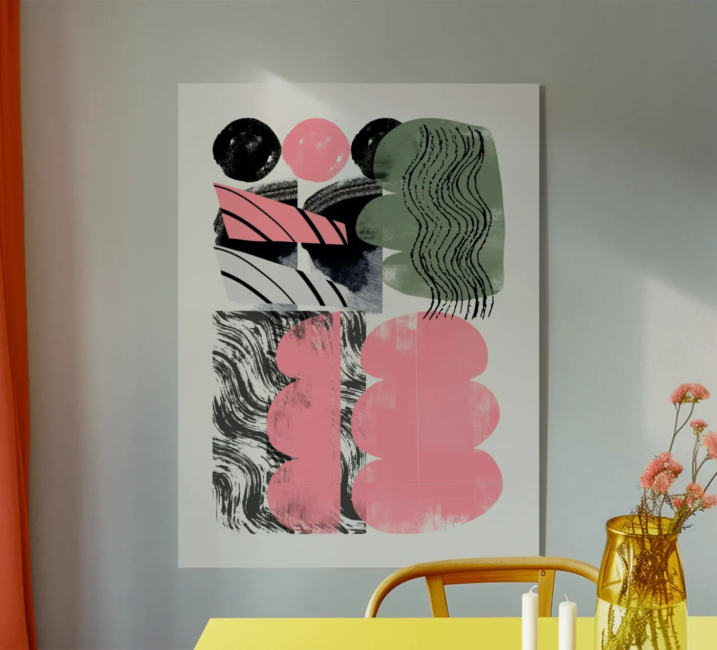 Collage di forme 02 plexiglass da Little Dean