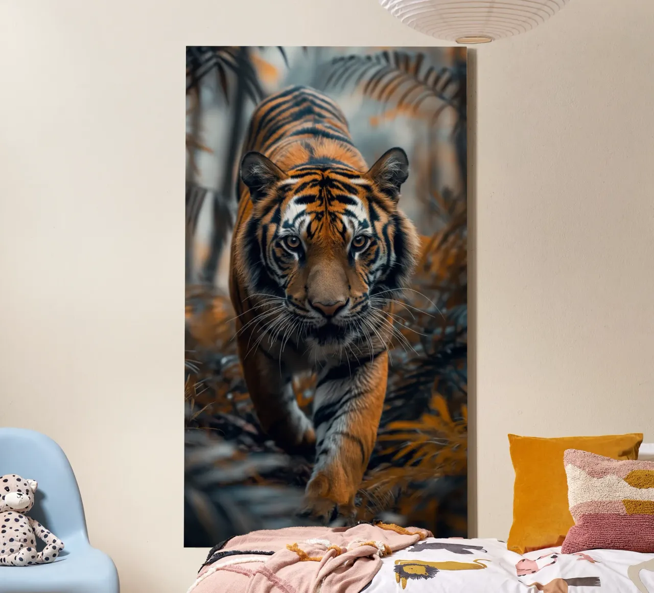 Muurkunst van Imagine canvas met Baklijst van Imagine