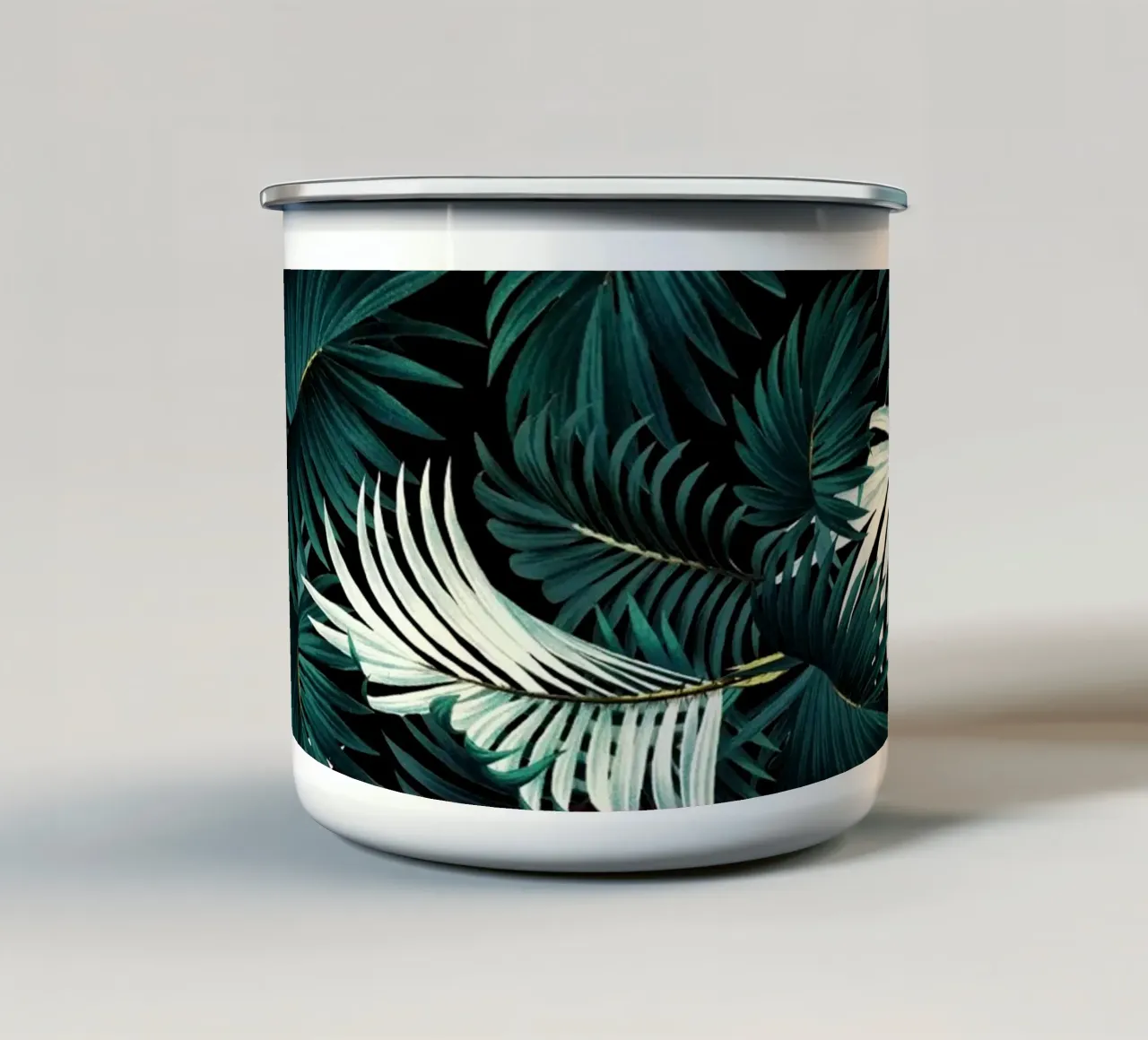 TROPICAL JUNGLE - Night tazza in smalto da burcukorkmazyurek