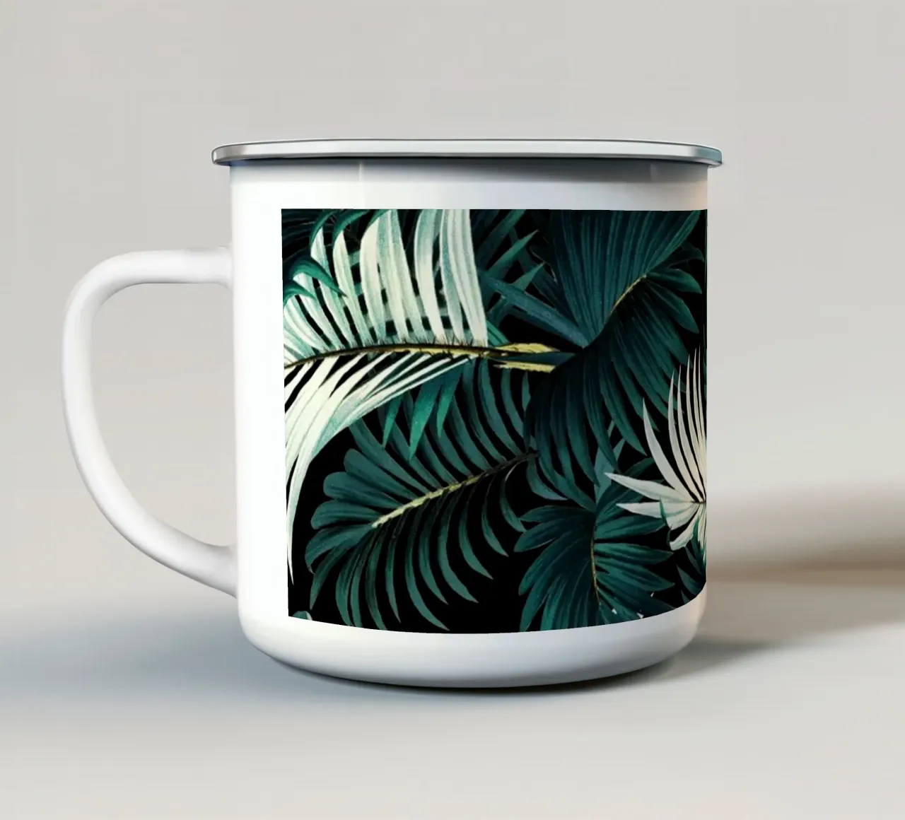 TROPICAL JUNGLE - Night tazza in smalto da burcukorkmazyurek