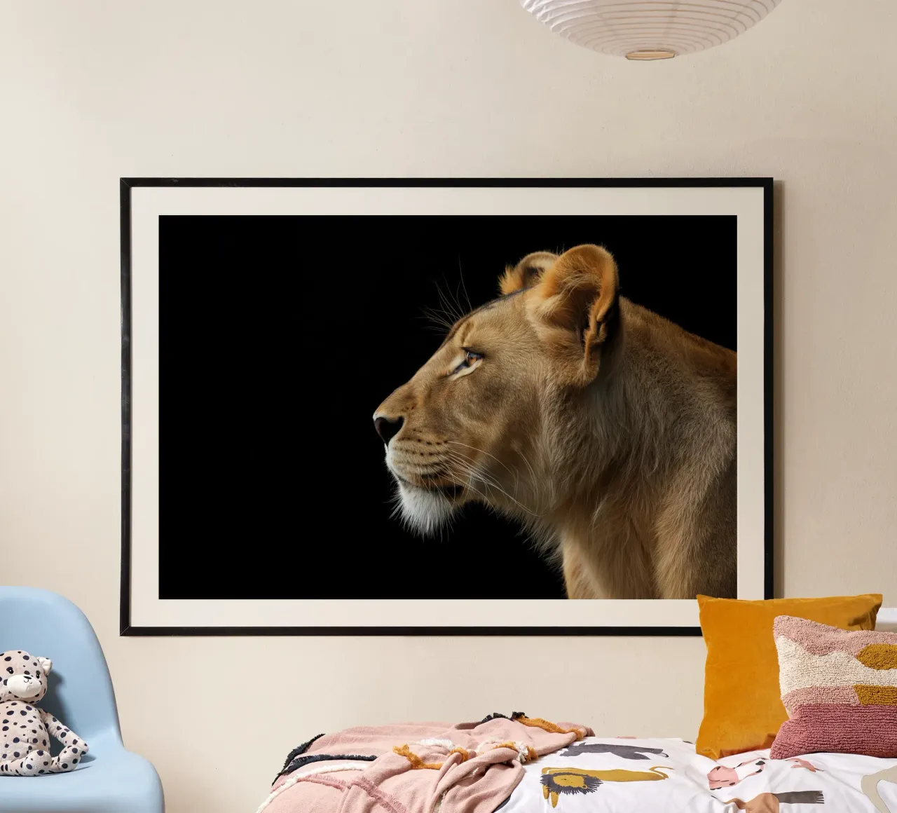 Arte da parete di Imagine poster con telaio in plastica da Imagine