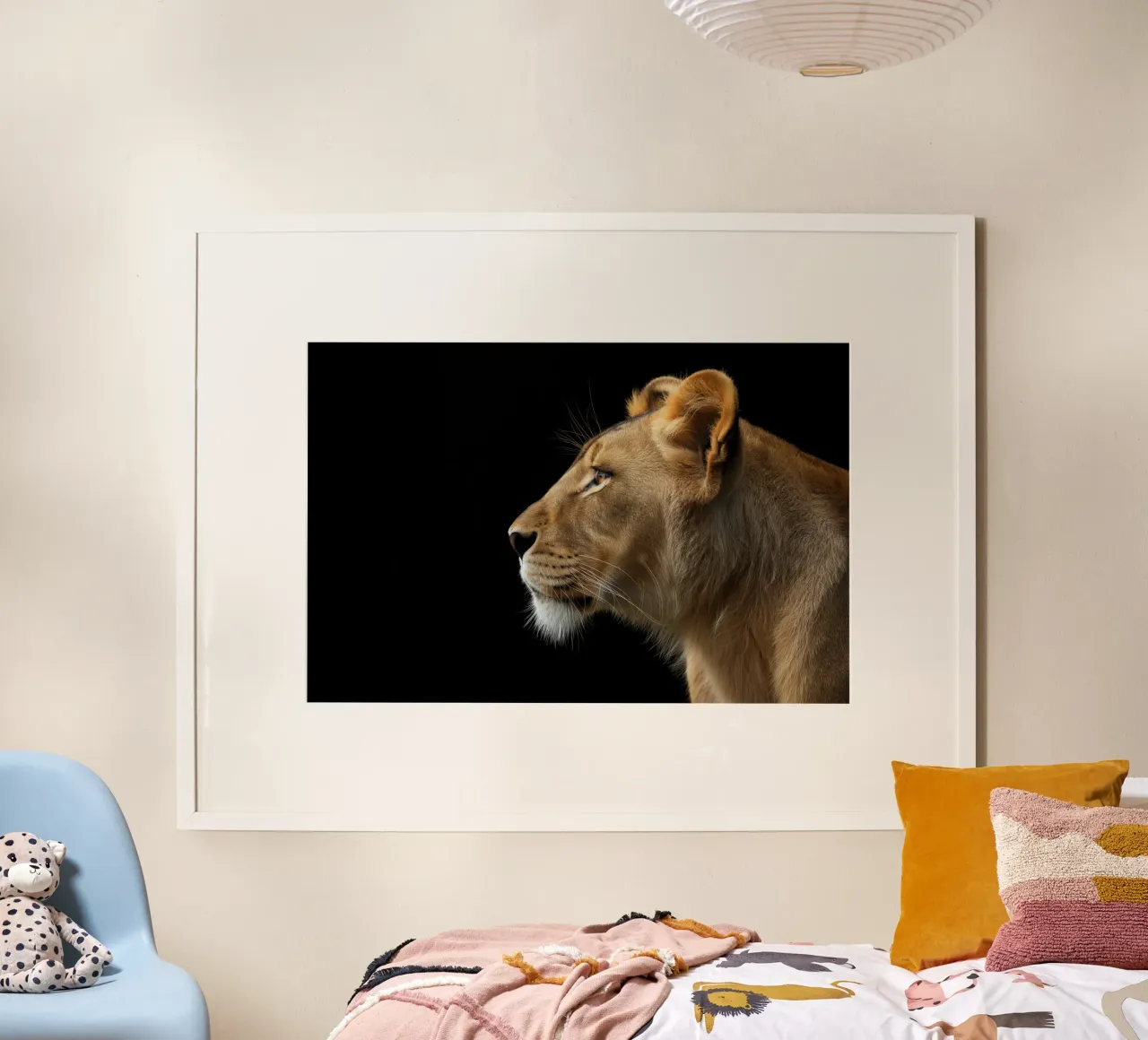 Arte da parete di Imagine poster con telaio in plastica da Imagine