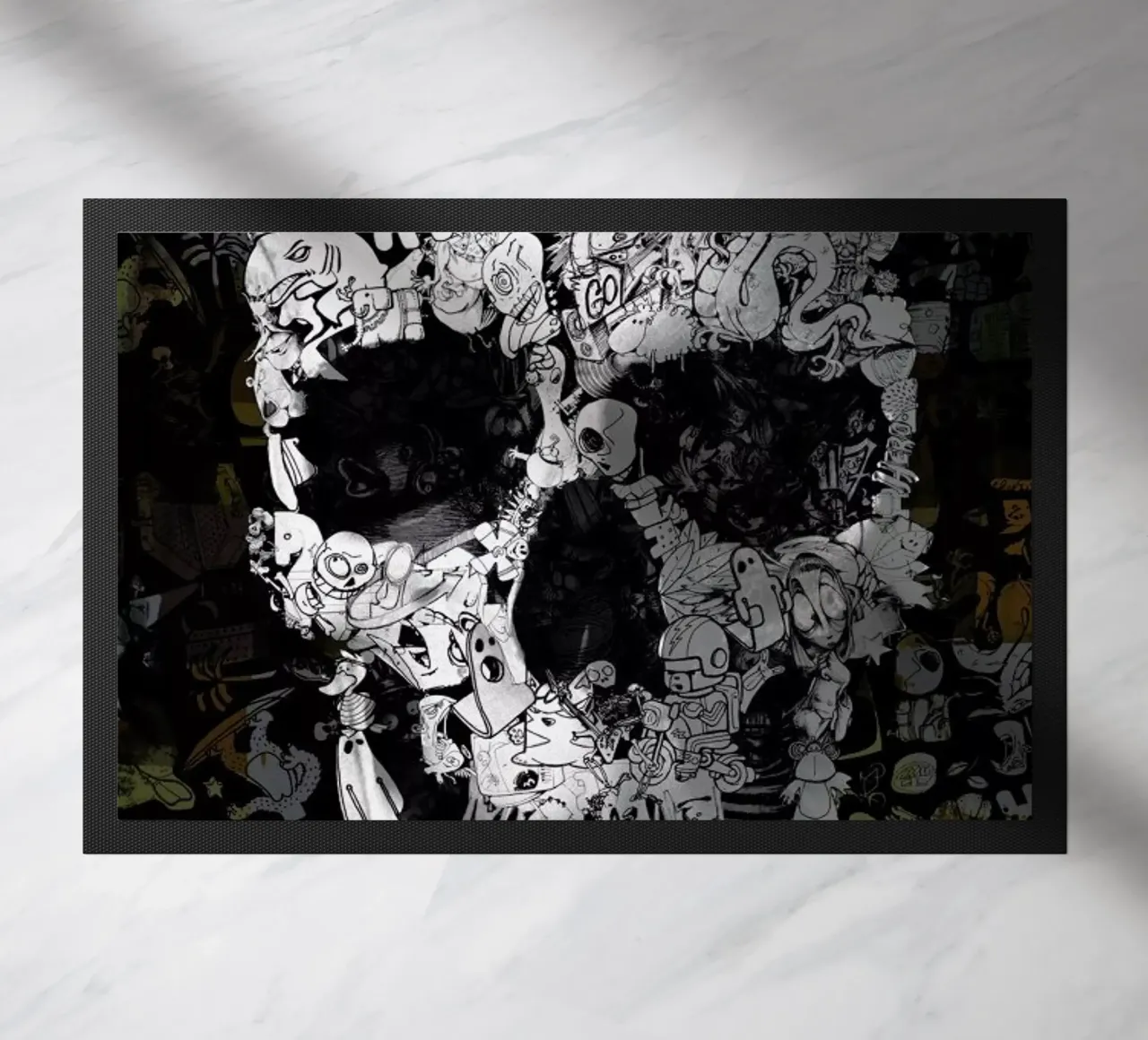 Doodle Skull zerbino da Ali Gulec