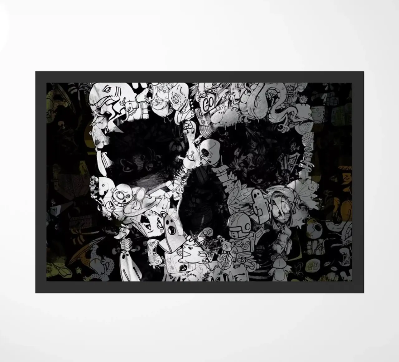 Doodle Skull zerbino da Ali Gulec