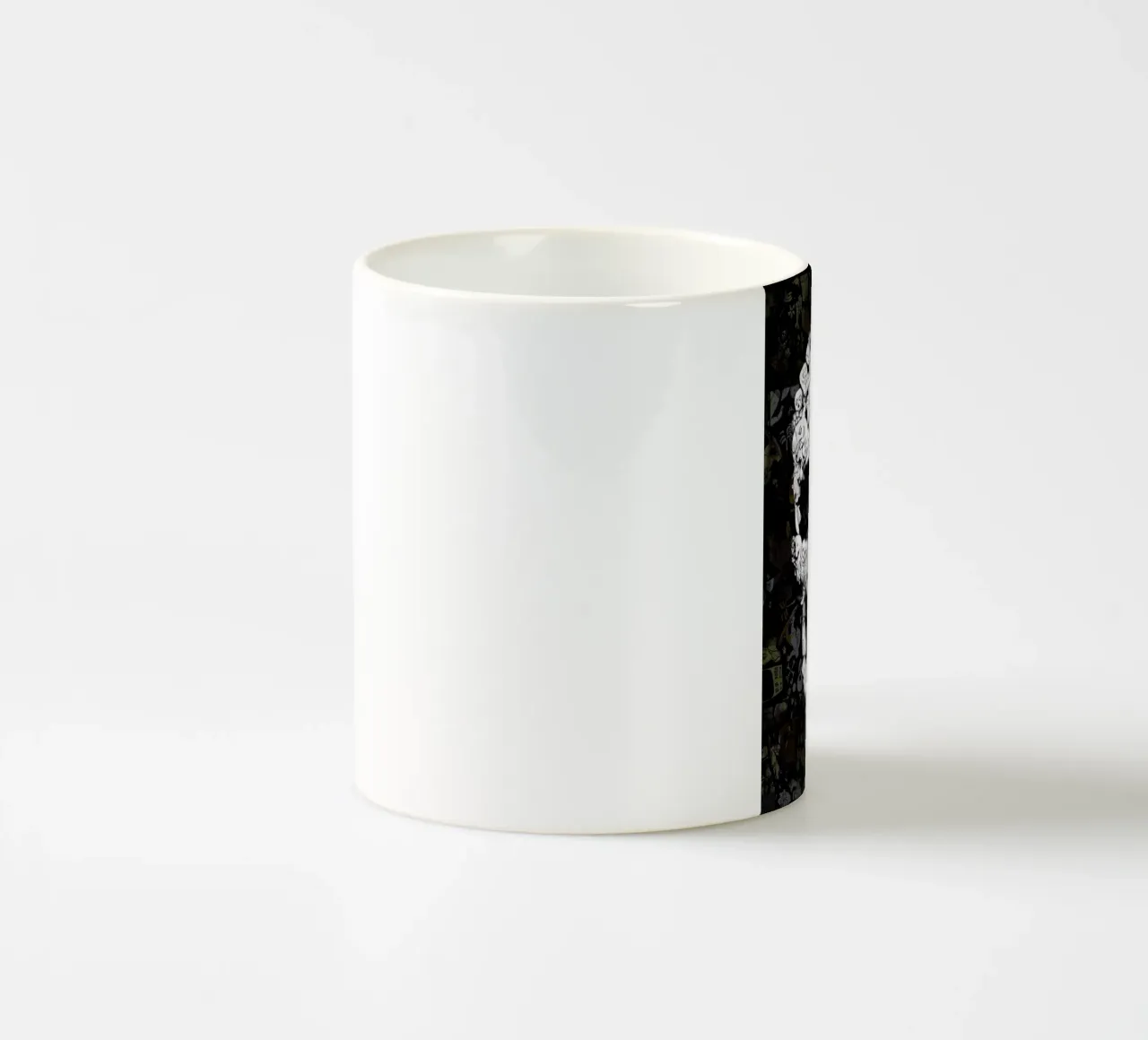 Doodle Skull tazza in ceramica da Ali Gulec