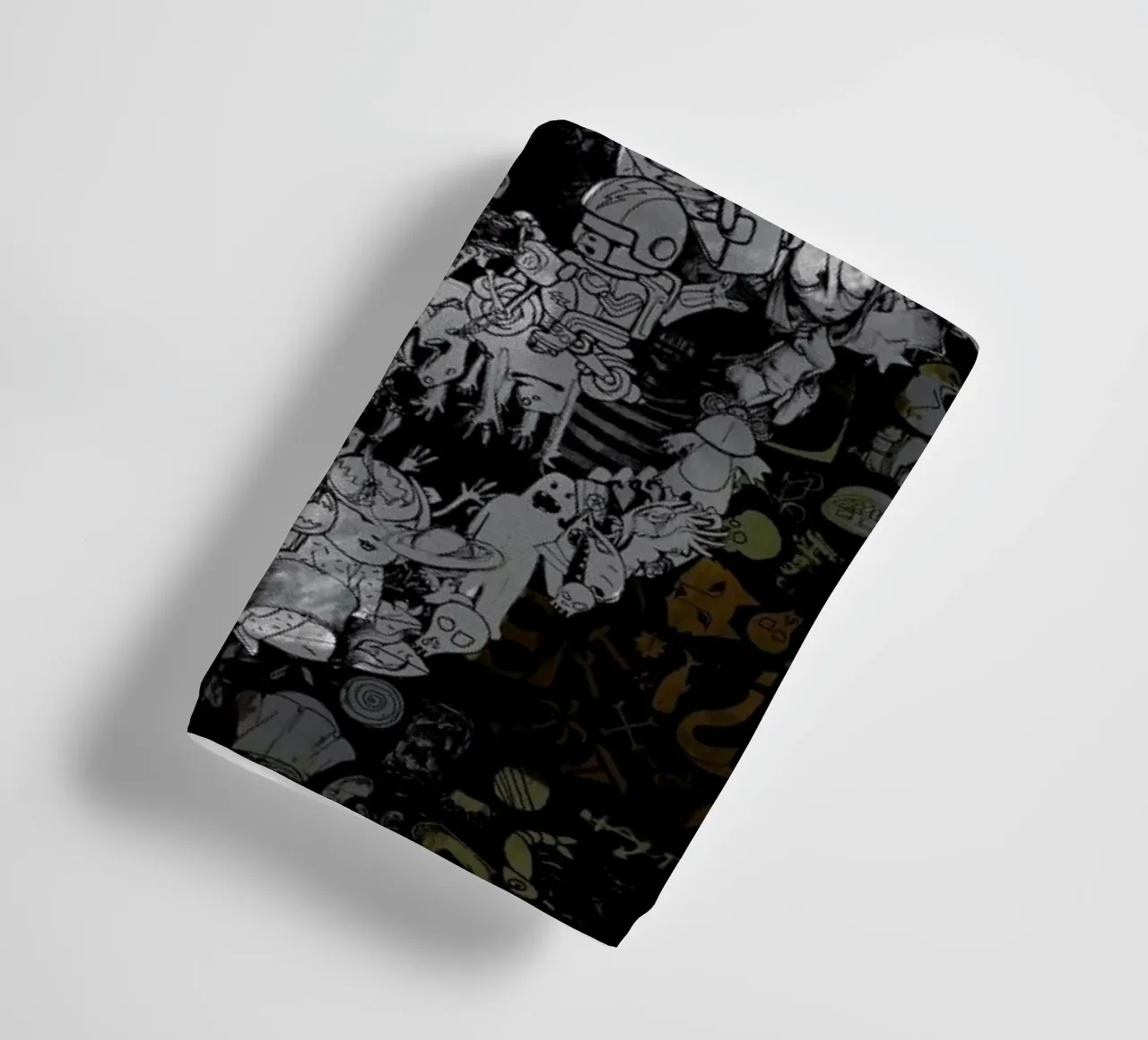 Doodle Skull asciugamano da bagno da Ali Gulec