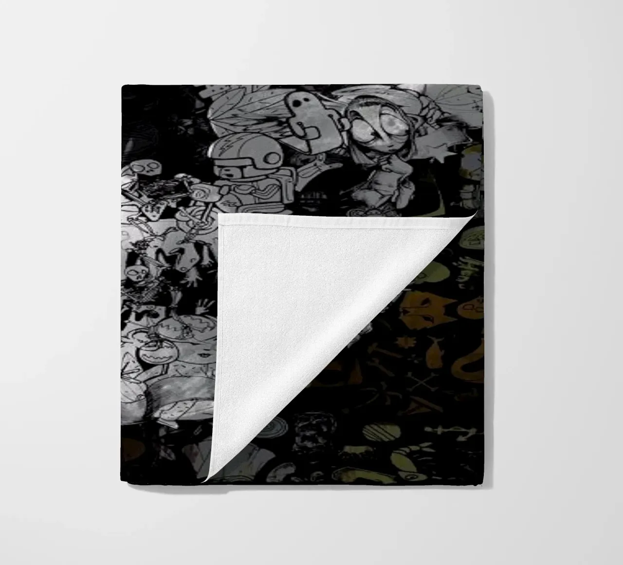 Doodle Skull telo mare da Ali Gulec