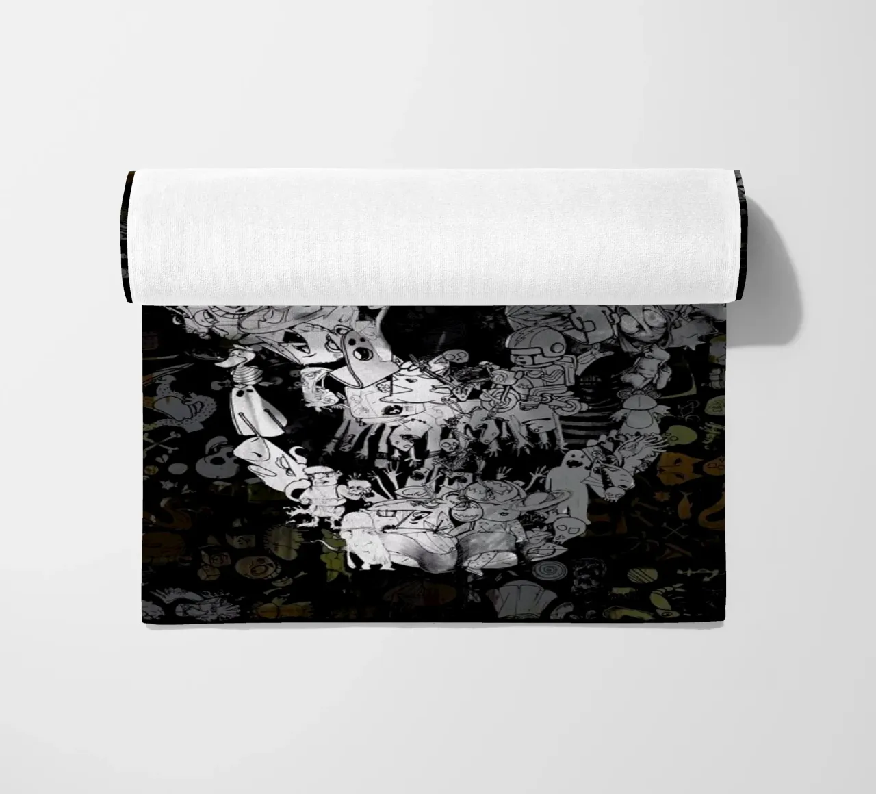 Doodle Skull telo mare da Ali Gulec