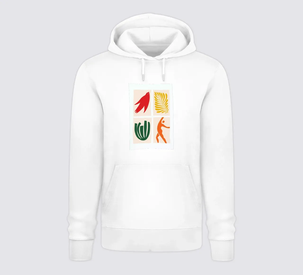 Fluid Panels sudadera con capucha de Pure