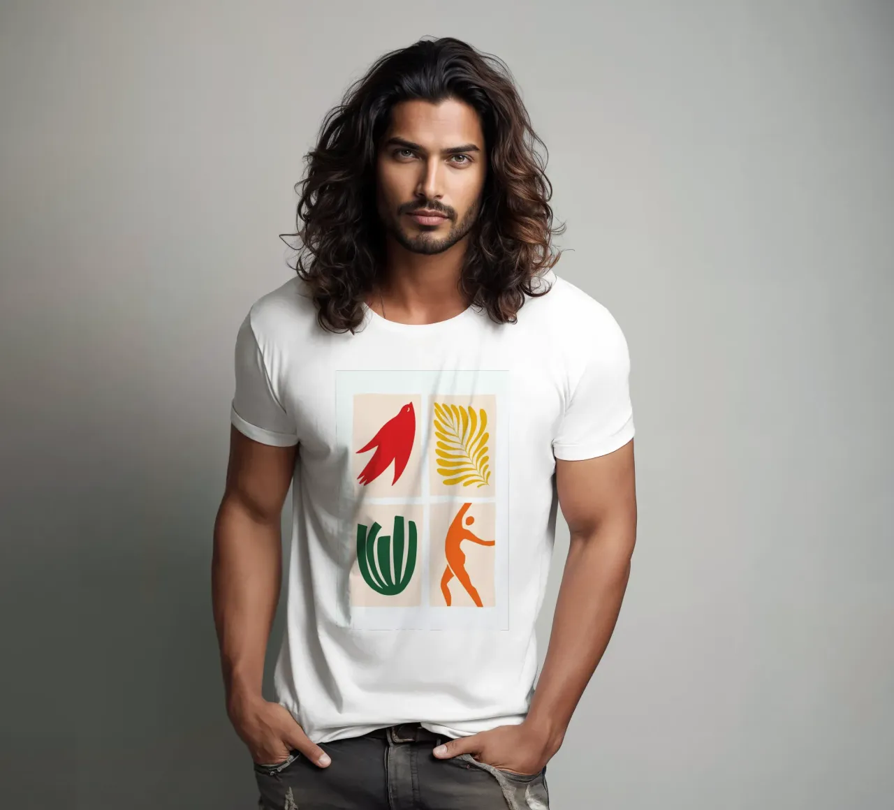 Fluid Panels t-shirt da Pure