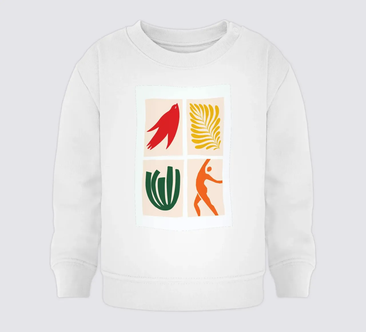 Fluid Panels felpa neonato da Pure