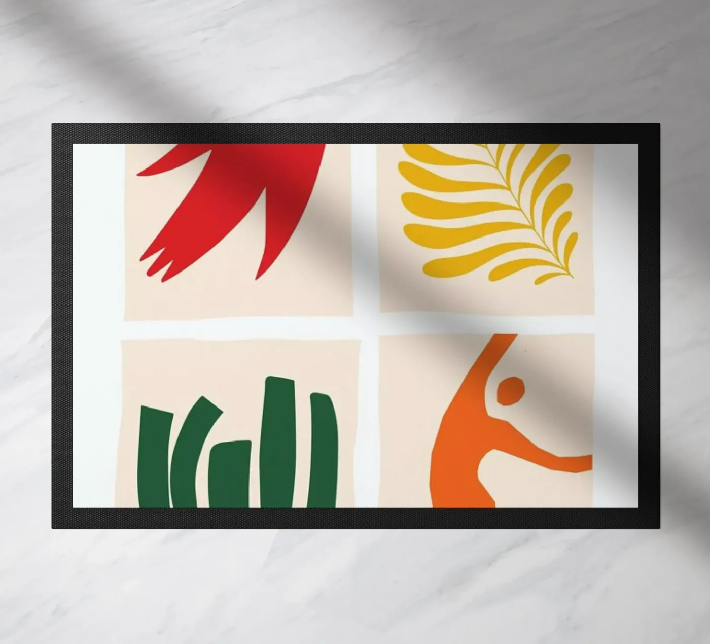 Fluid Panels Fußmatte von Pure