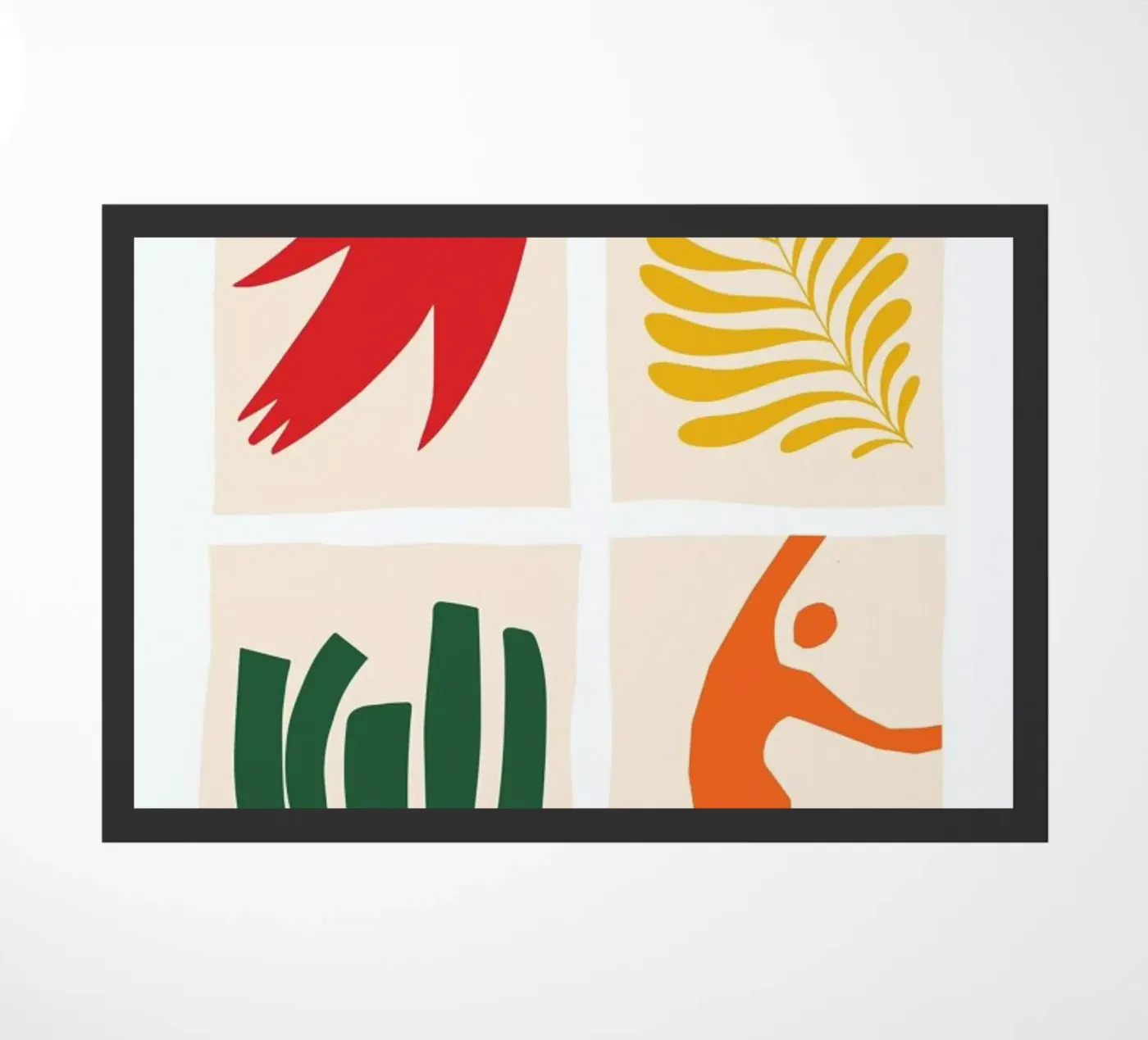 Fluid Panels Fußmatte von Pure