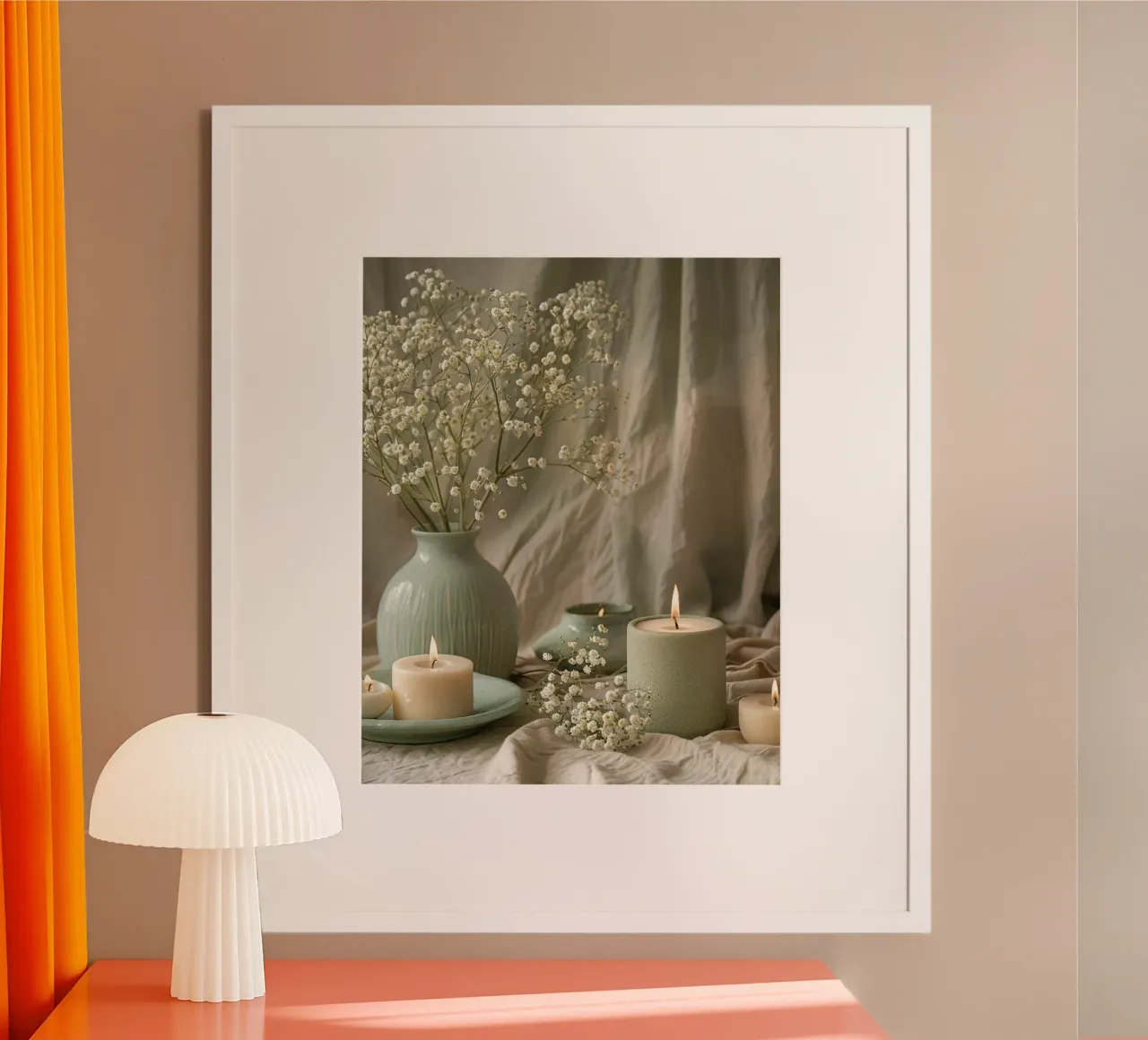 Riverbero di menta carta hahnemühle da PhotoVibe Decor