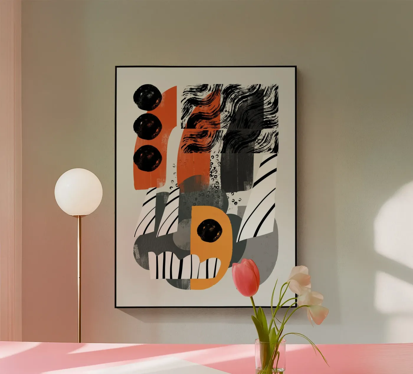 Collage di forme 03 plexiglass da Little Dean