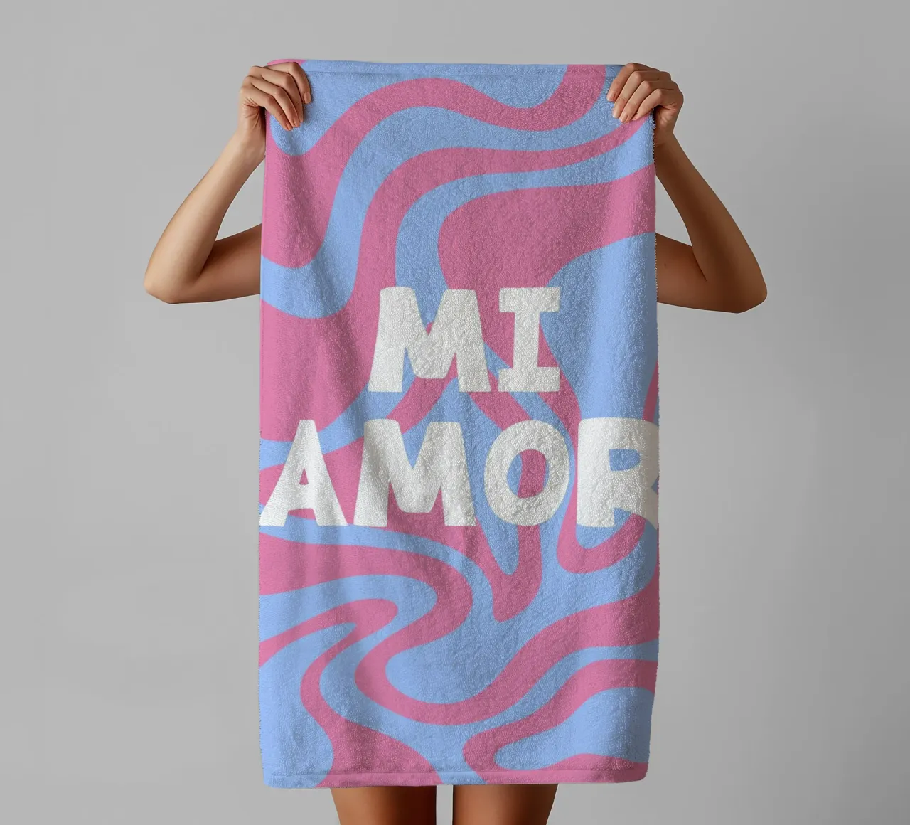 Mi Amor asciugamano da bagno da MODERN NUANCE