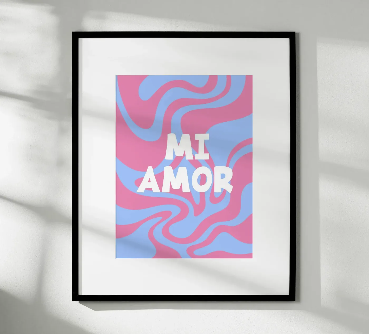 Mi Amor poster by MODERN NUANCE