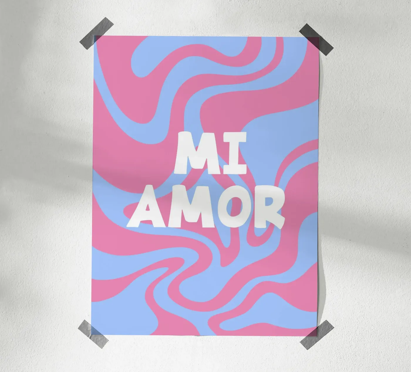 Mi Amor poster by MODERN NUANCE