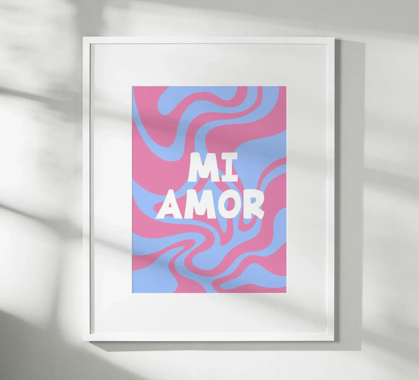 Mi Amor poster by MODERN NUANCE
