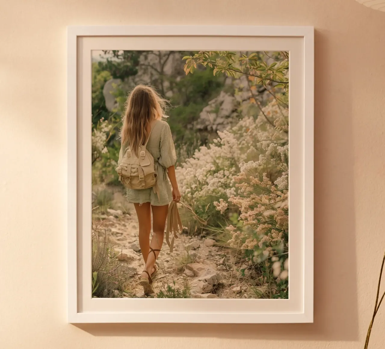 Riverbero di menta poster da PhotoVibe Decor
