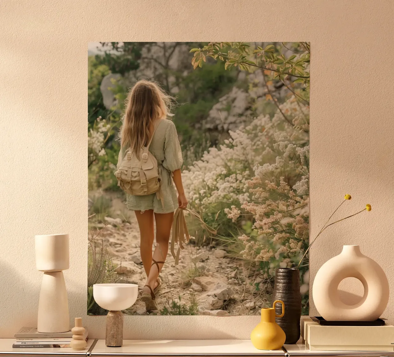 Riverbero di menta poster da PhotoVibe Decor