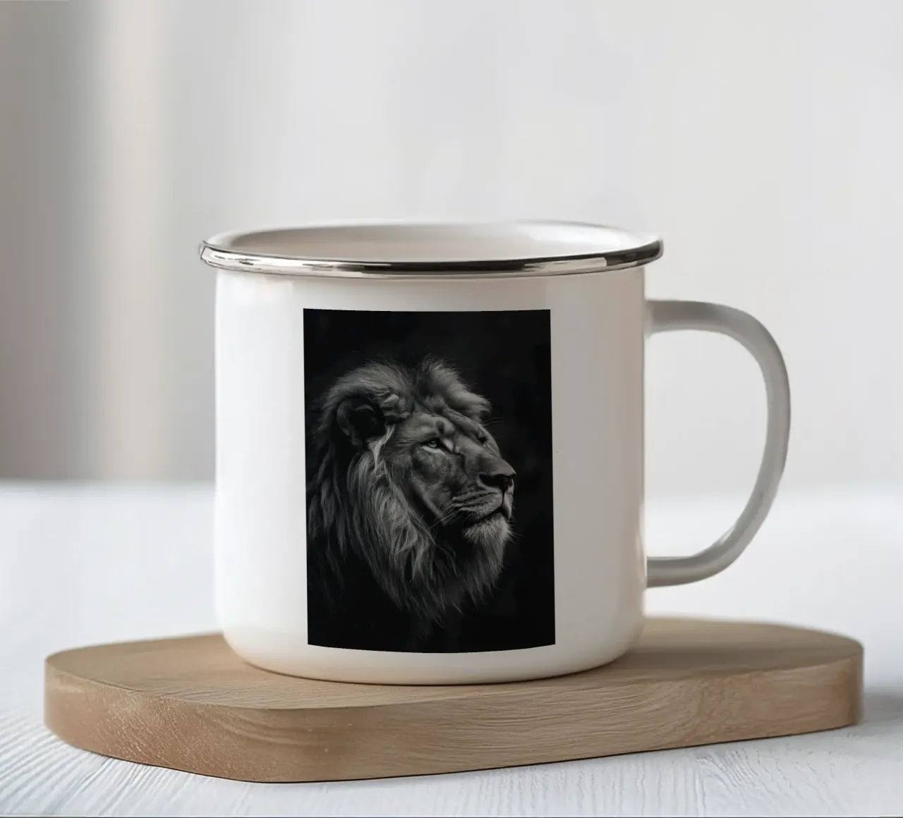 Arte da parete di Imagine tazza in smalto da Imagine