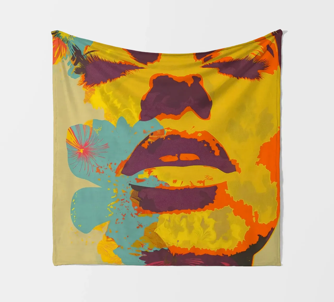 Wall-art by Imagine fleece blanket by Imagine