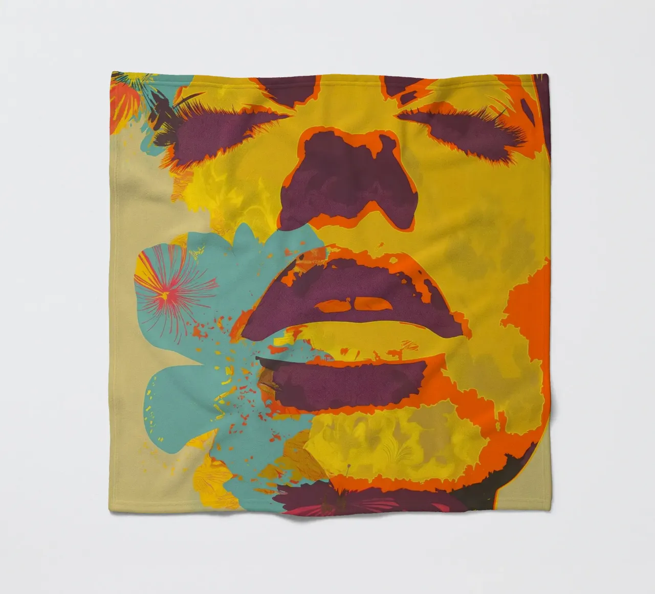 Wall-art by Imagine fleece blanket by Imagine