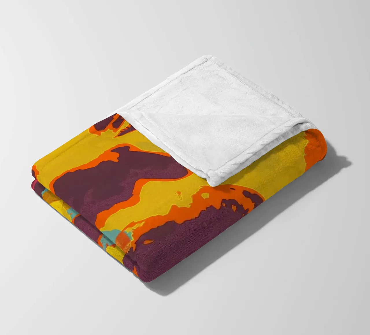 Wall-art by Imagine fleece blanket by Imagine