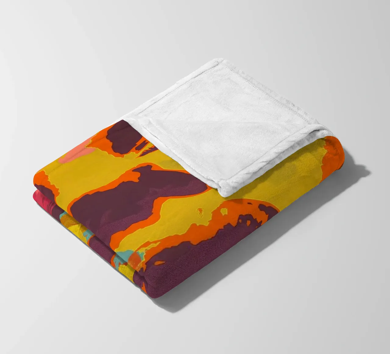 Wall-art by Imagine fleece blanket by Imagine