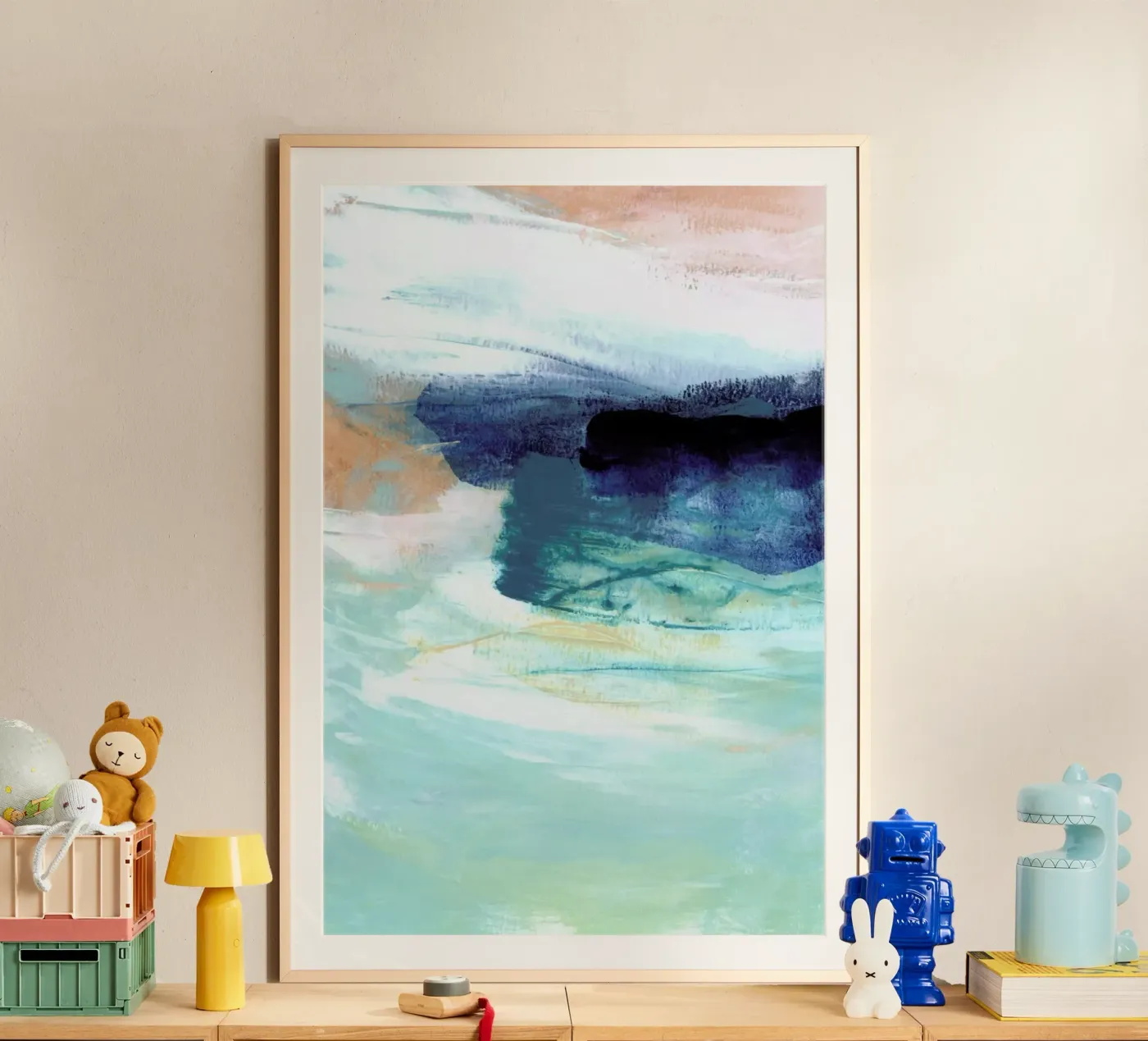 Brushstrokes 14 poster da IRIS LEHNHARDT FINE ART