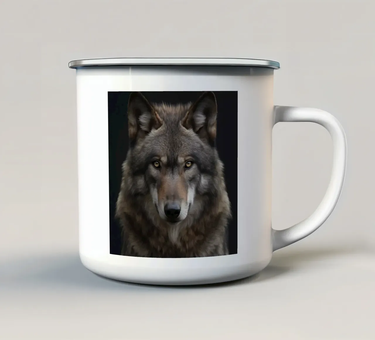 Arte da parete di Imagine tazza in smalto da Imagine