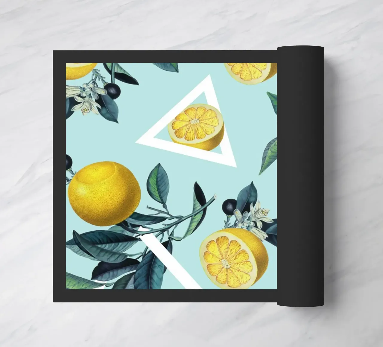 Geometric and Lemon Pattern III zerbino da burcukorkmazyurek
