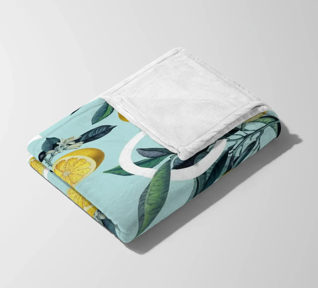 Geometric and Lemon Pattern III coperta in pile da burcukorkmazyurek