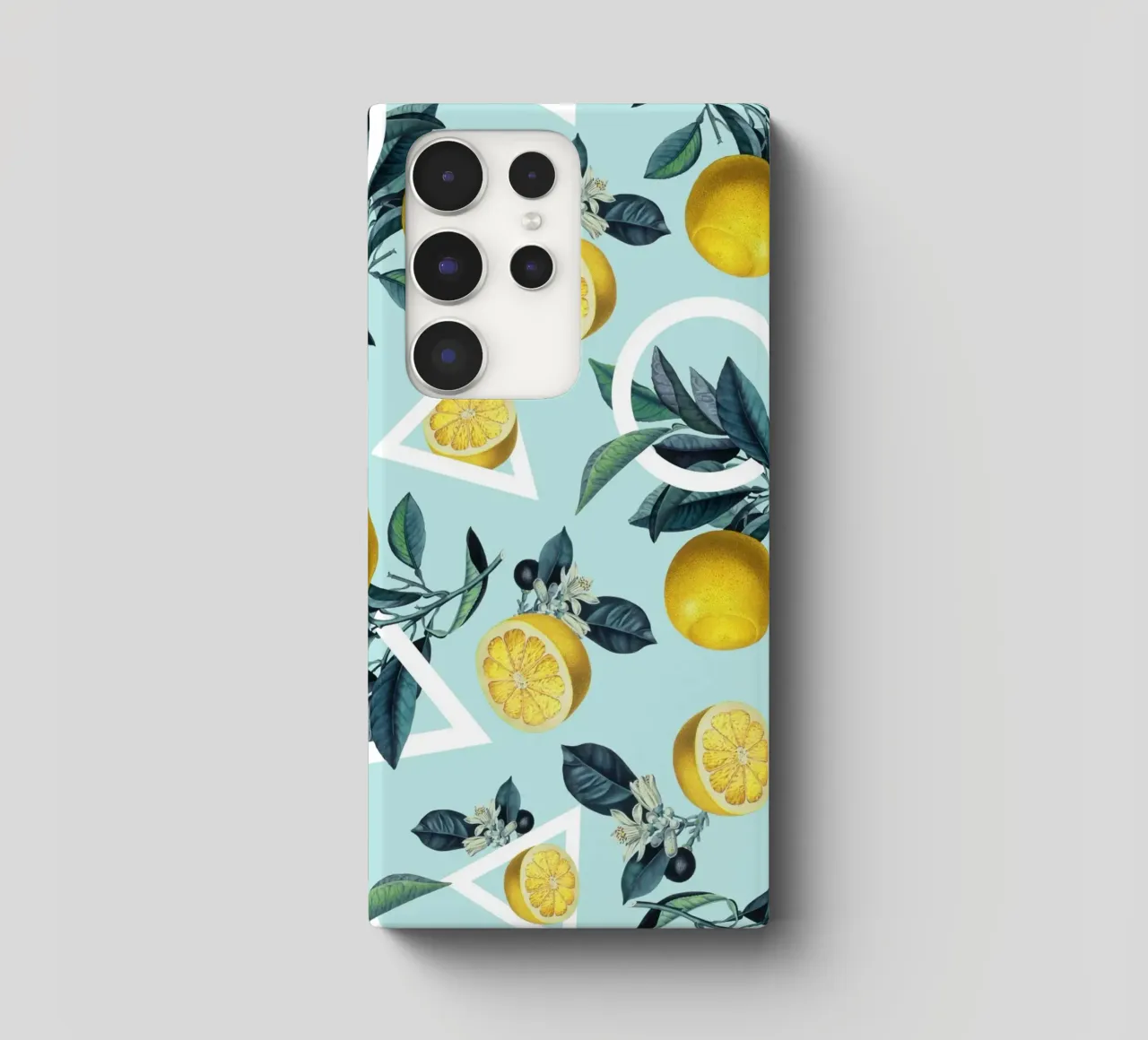Geometric and Lemon Pattern III cover samsung da burcukorkmazyurek
