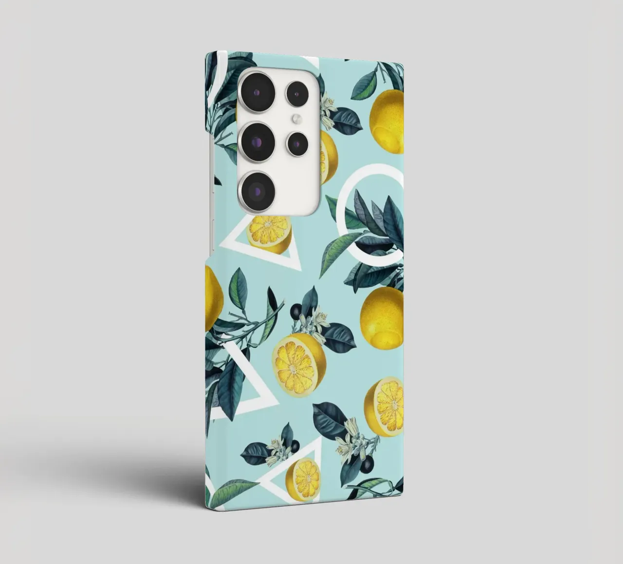 Geometric and Lemon Pattern III cover samsung da burcukorkmazyurek