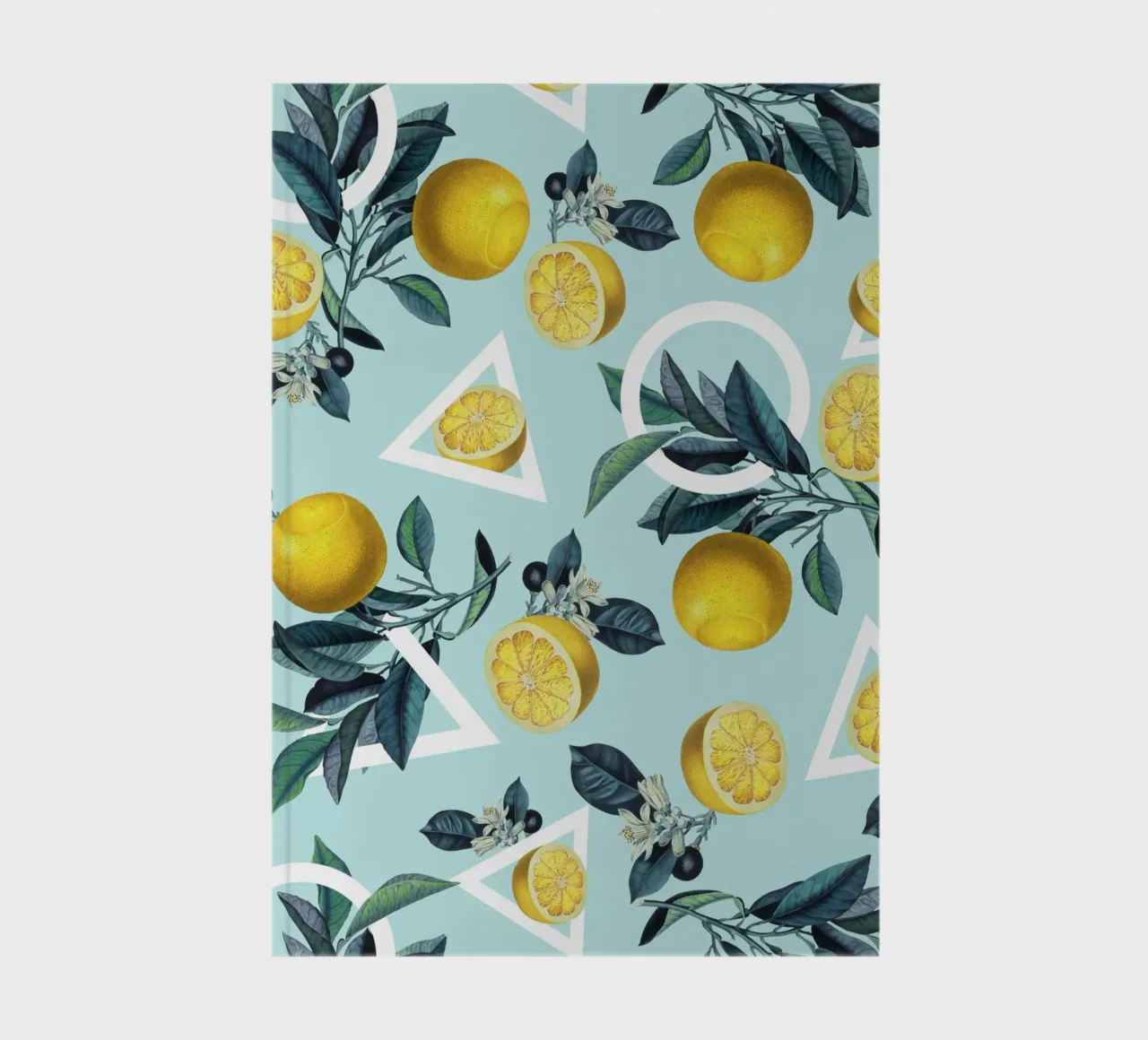 Geometric and Lemon Pattern III diario da burcukorkmazyurek