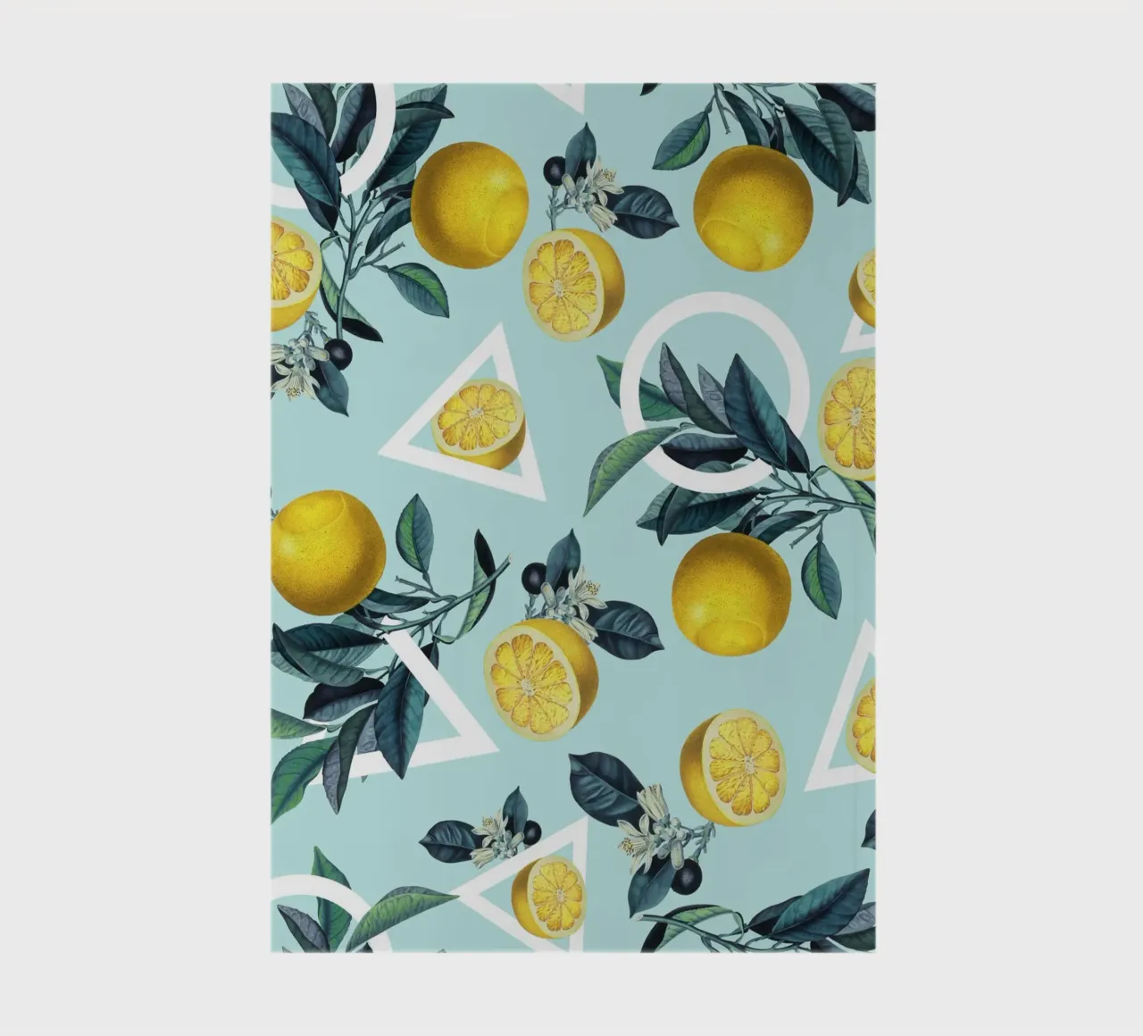 Geometric and Lemon Pattern III diario da burcukorkmazyurek