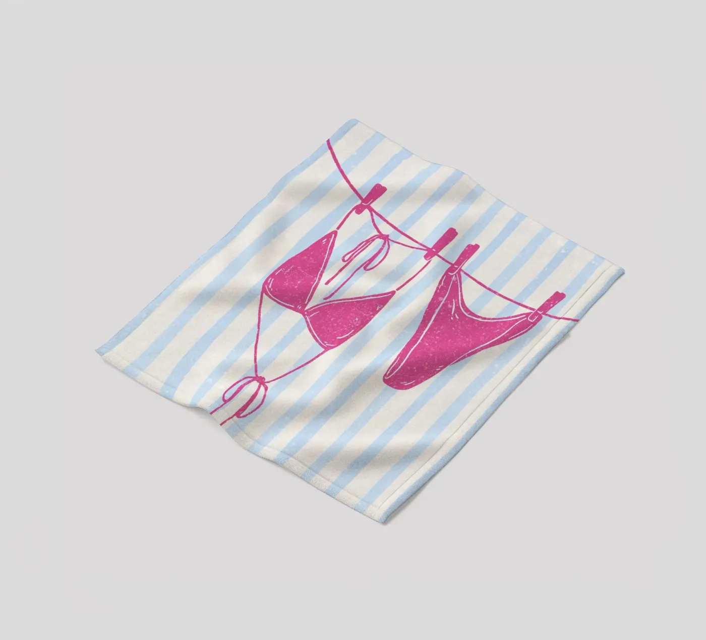 Bikini Fleecedecke von IamHomeStudio