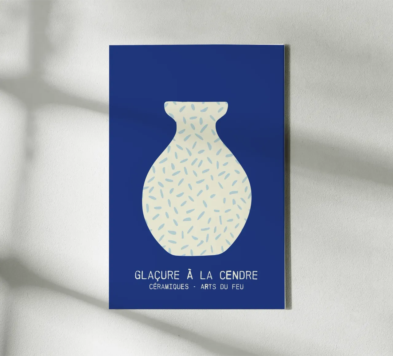 collection céramiques - glaçure à la cendre tela con Cornice a cassetta da STUDIO 4H37
