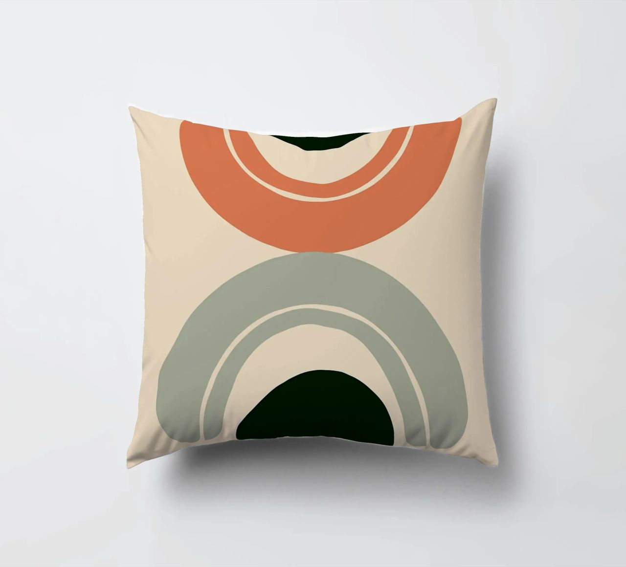 semicerchi archi forme geometriche cuscino da Matthew W Smith