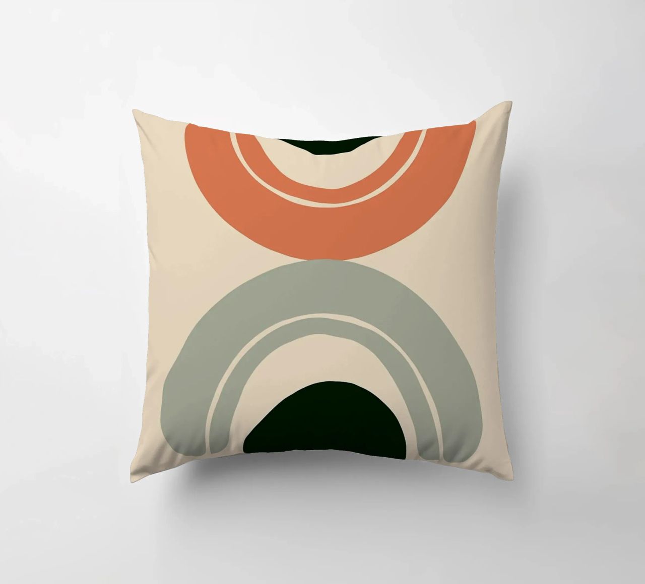 semicerchi archi forme geometriche cuscino da Matthew W Smith