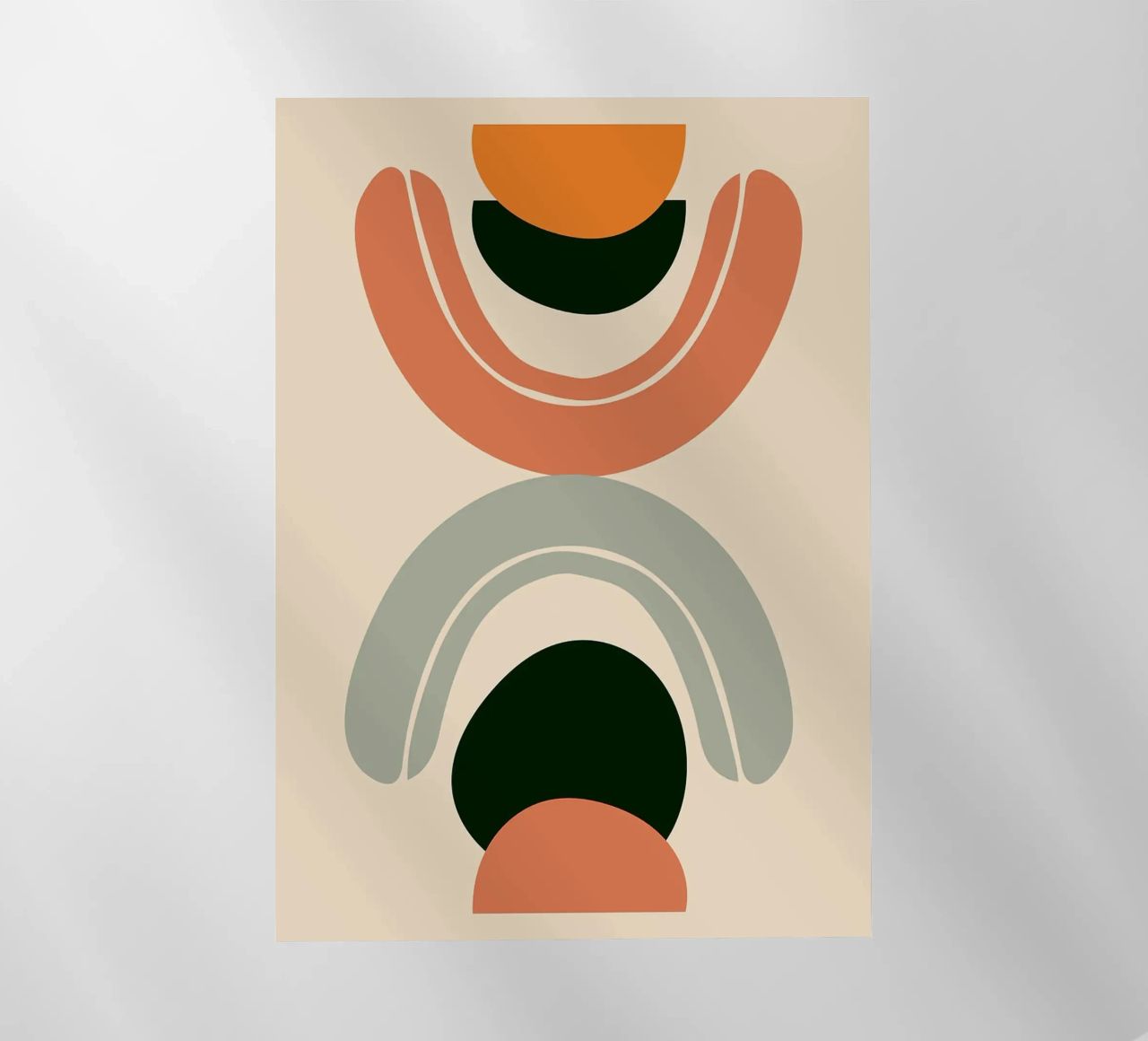 semicerchi archi forme geometriche pellicola backlit da Matthew W Smith