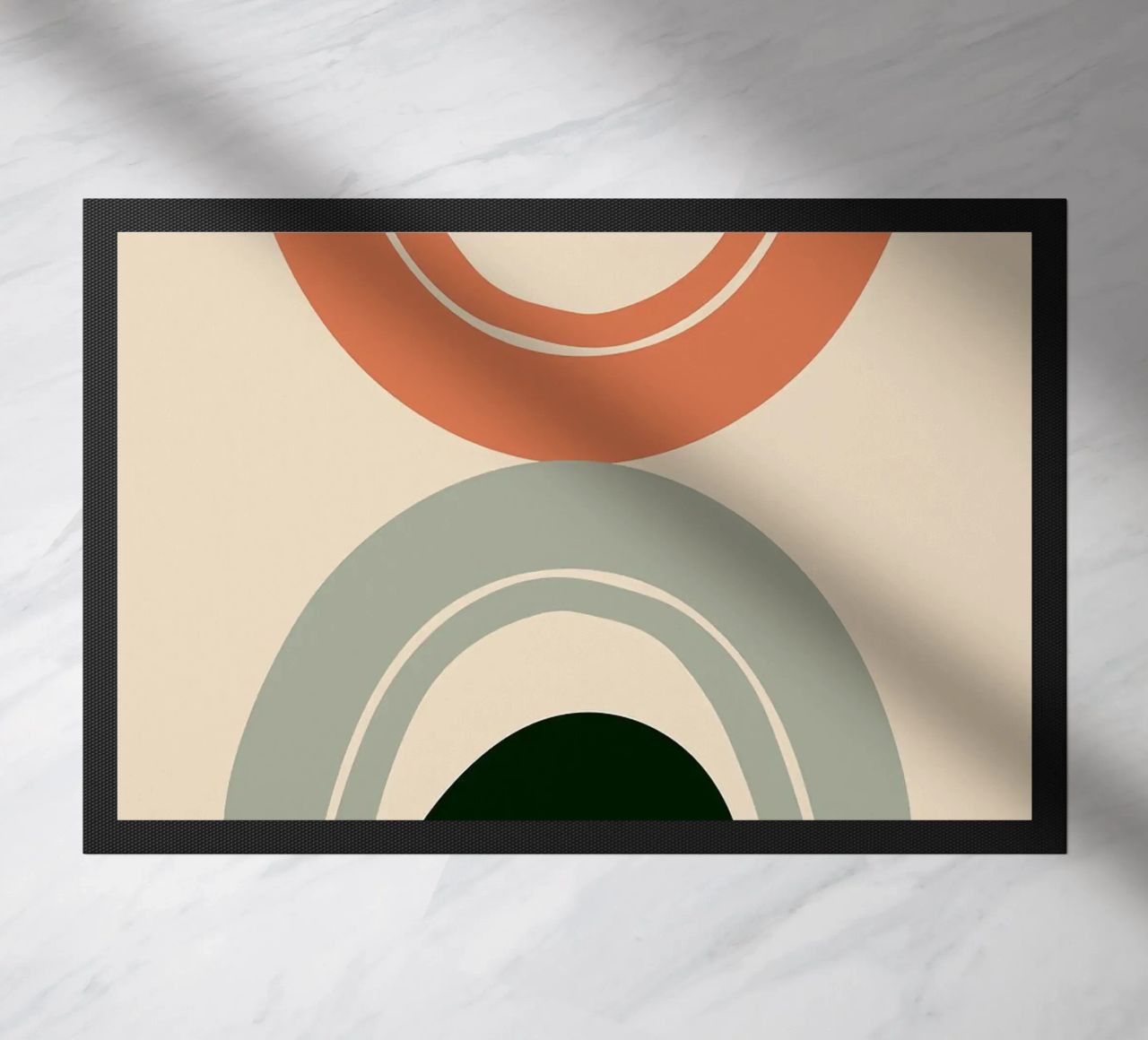 semicerchi archi forme geometriche zerbino da Matthew W Smith