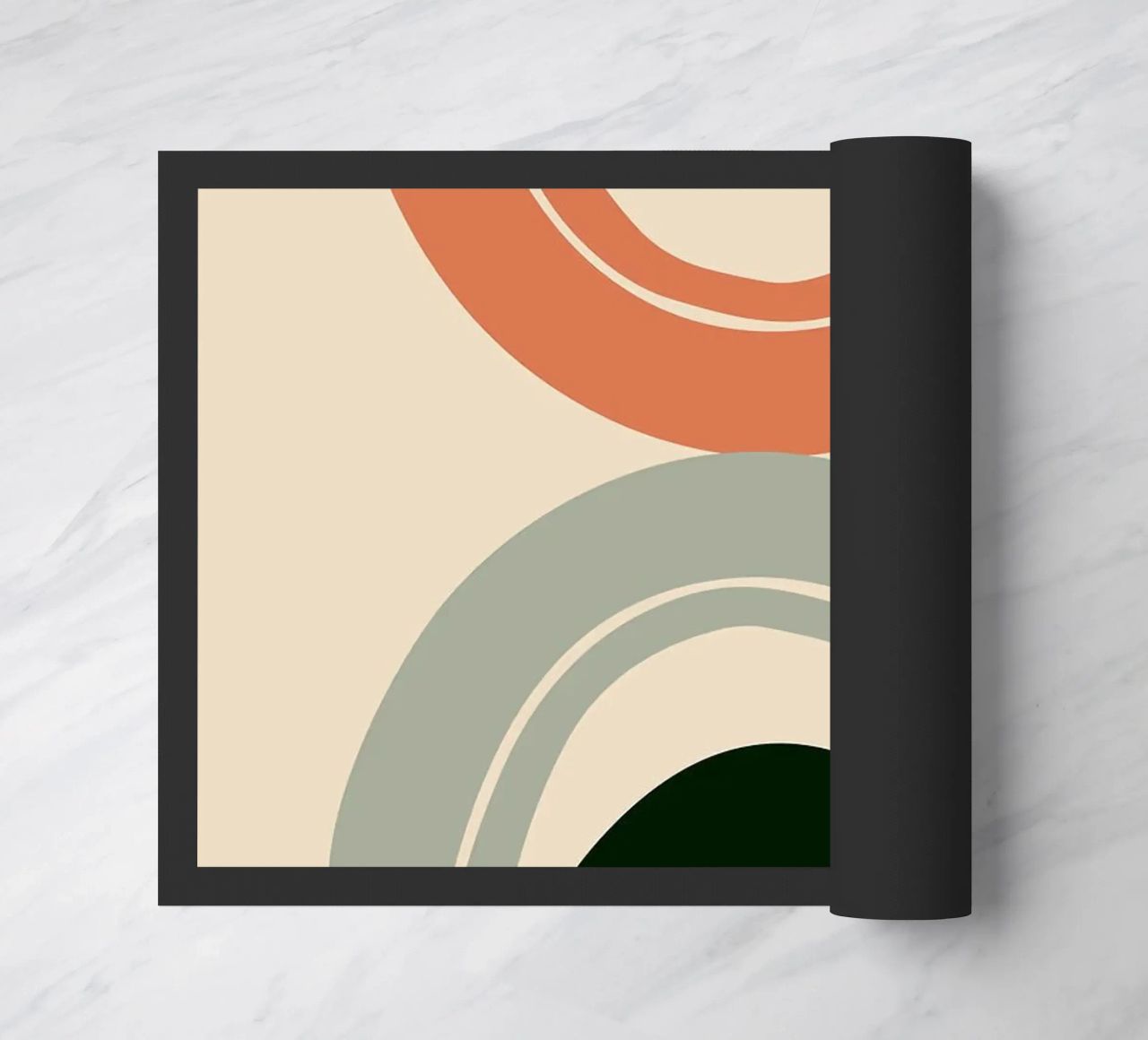 semicerchi archi forme geometriche zerbino da Matthew W Smith