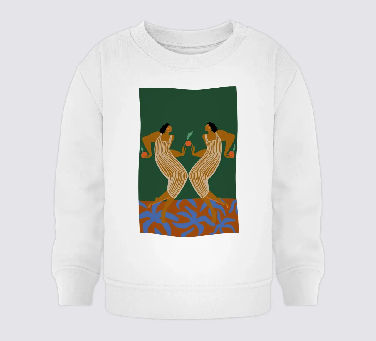 Reflection felpa neonato da Arty Guava