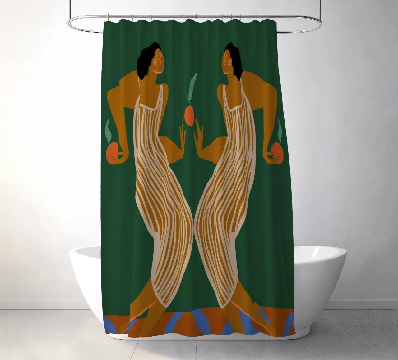 Reflection douchegordijn van Arty Guava